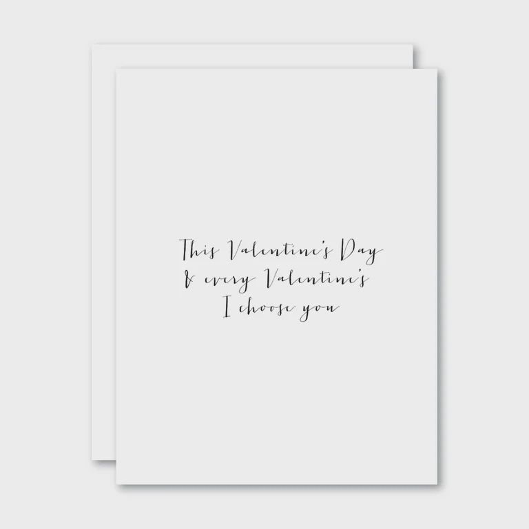 This Valentine's and every Valentines