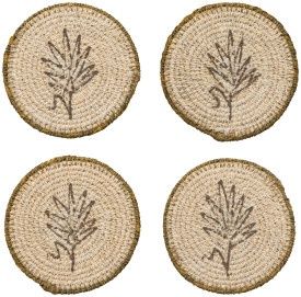 Sylvan Seagrass Coasters Set of 4