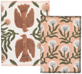 Peregrine Block Print Notebooks Set of 2
