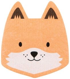 Fox Shaped Swedish Dishcloth