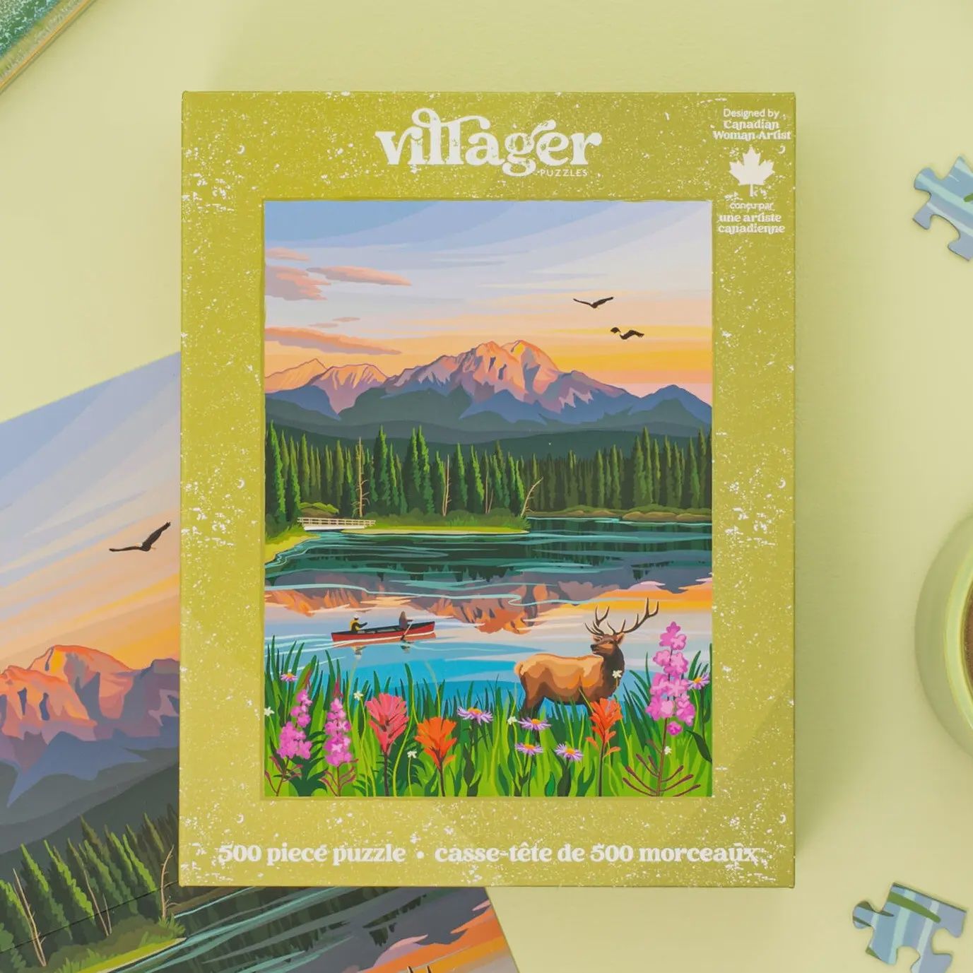 Jasper Flowers | 500-Piece Puzzle