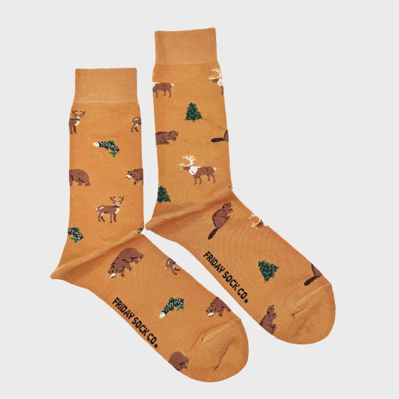 Men's Wildlife This Did Good Mismatched Socks