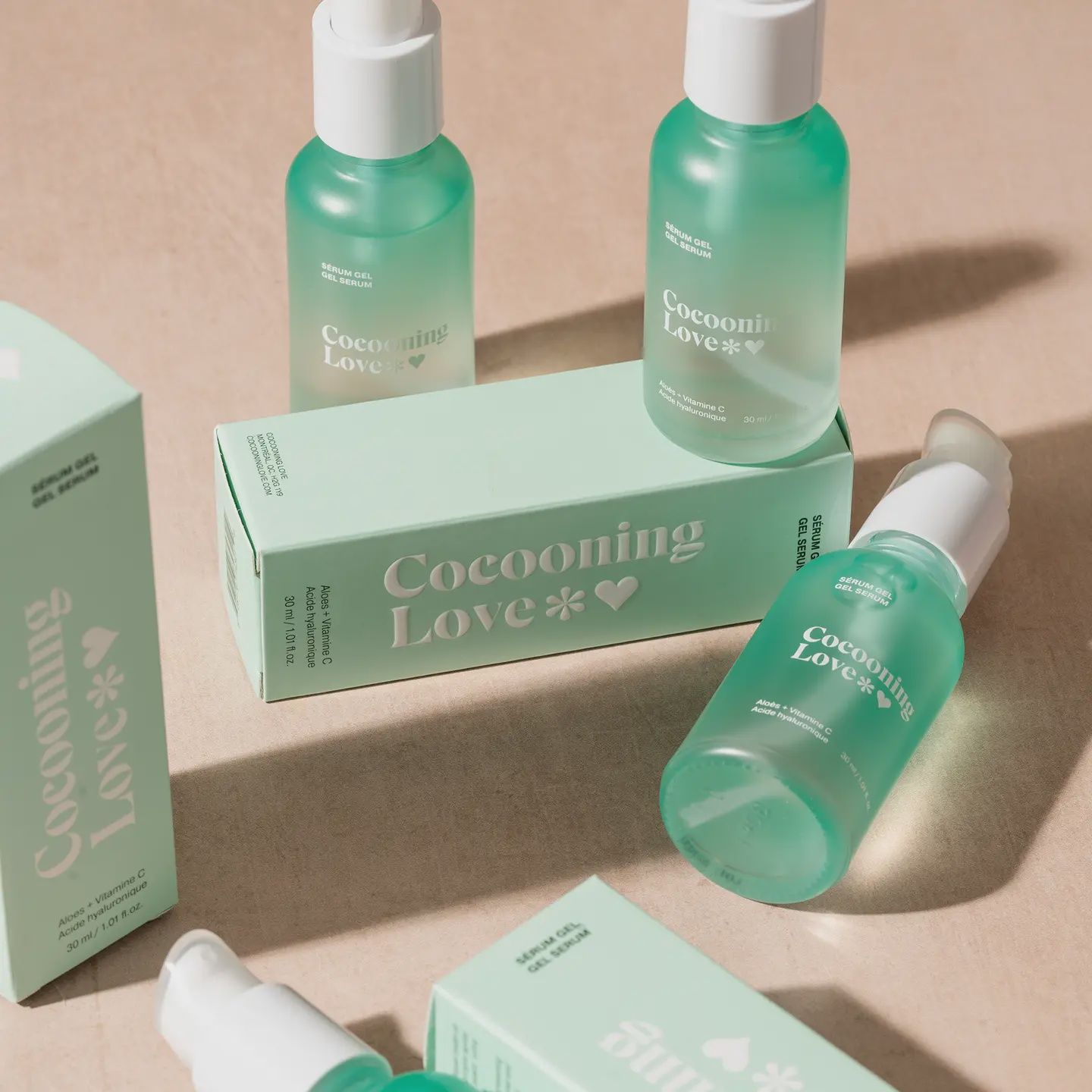 Facial Gel Serum - Vitamin C, Hyaluronic Acid &amp; Niacinamide