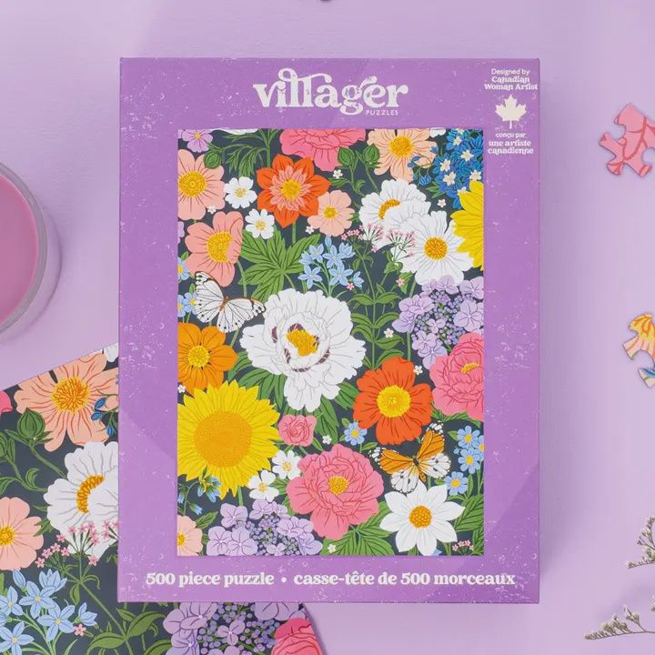 Midnight Blooms | 500-Piece Puzzle