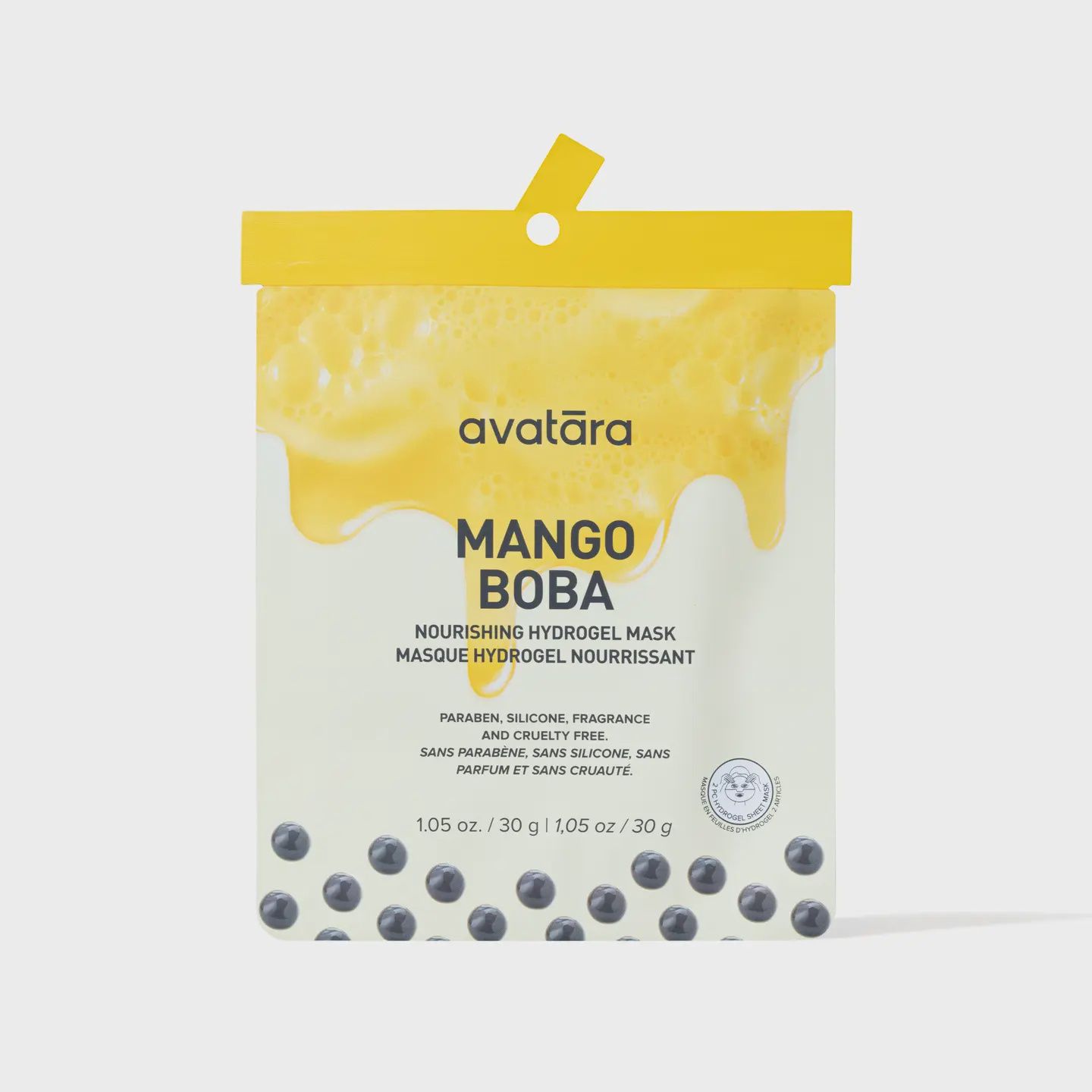 Avatara Mango Boba Nourishing Hyrogel Mask