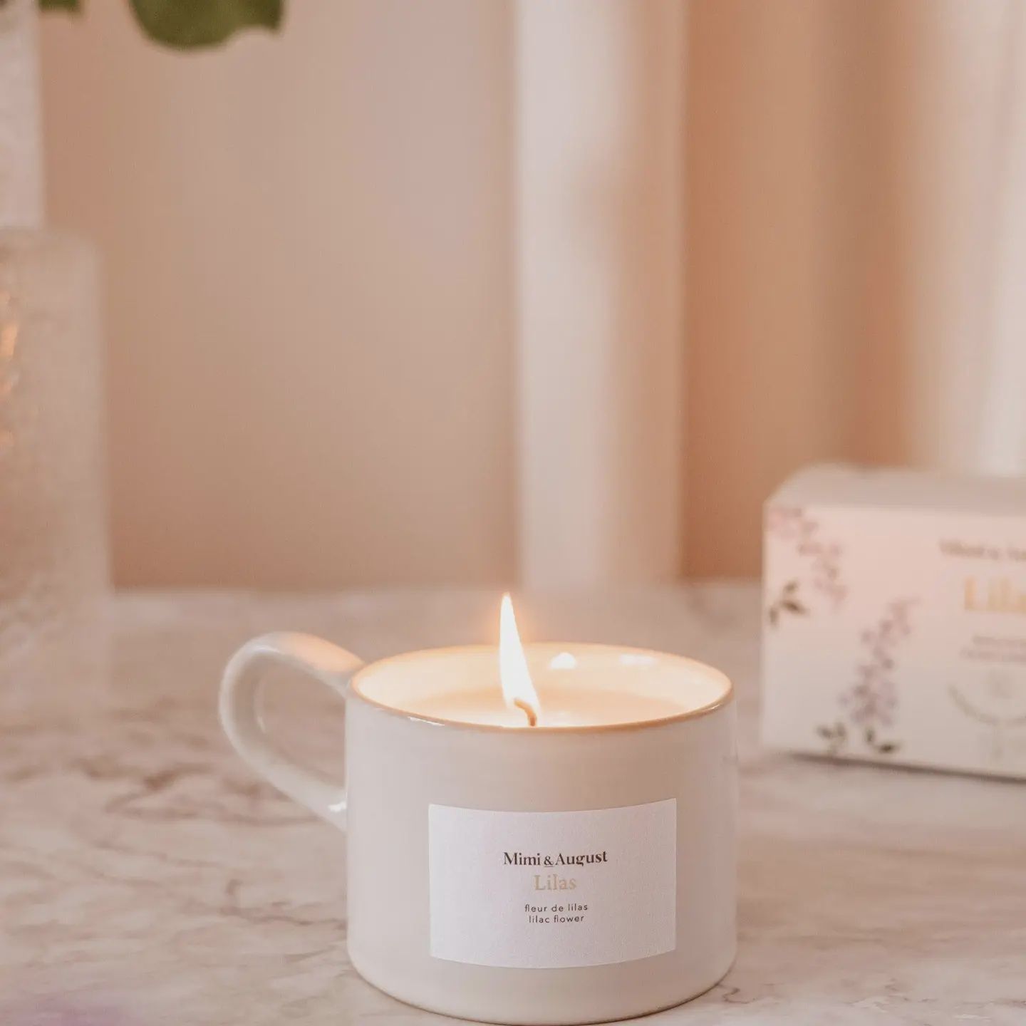 Lilac - Reusable Soy Scented Candle | 5.5 oz