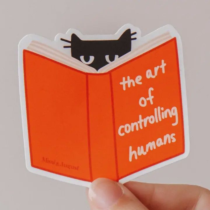 The art of controlling humans - Vinyl Sticker