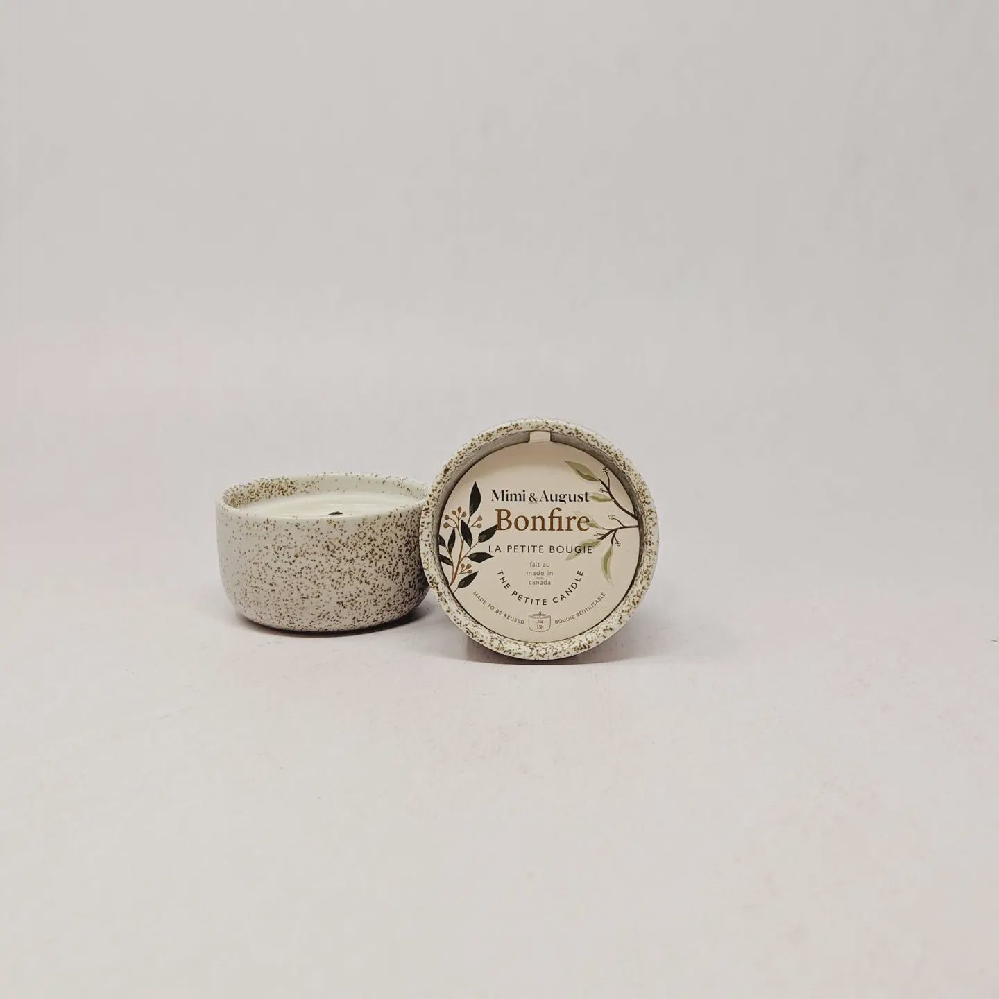 Bonfire reusable candle - 3 oz