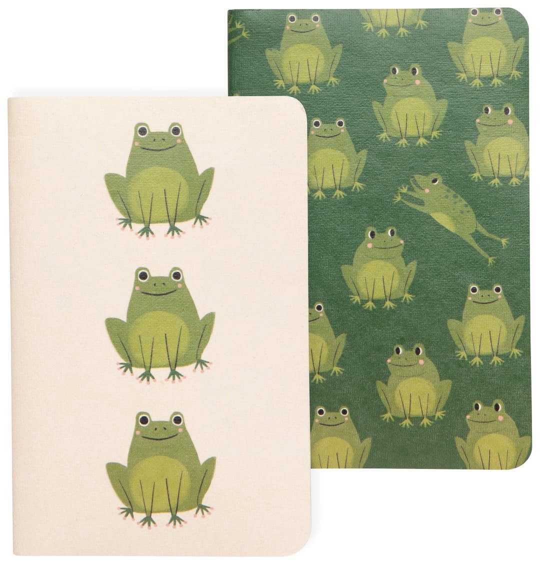 Ribbit Pocket Notebooks Set of 2