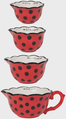 Ladybugs Measuring Cups Set of 4