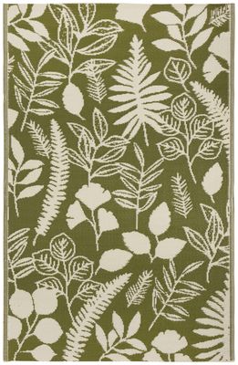 Fern &amp; Frond Outdoor Rug 4 x 6