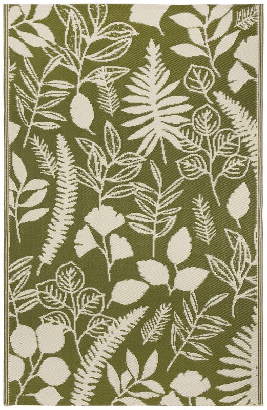 Fern &amp; Frond Outdoor Rug 4 x 6