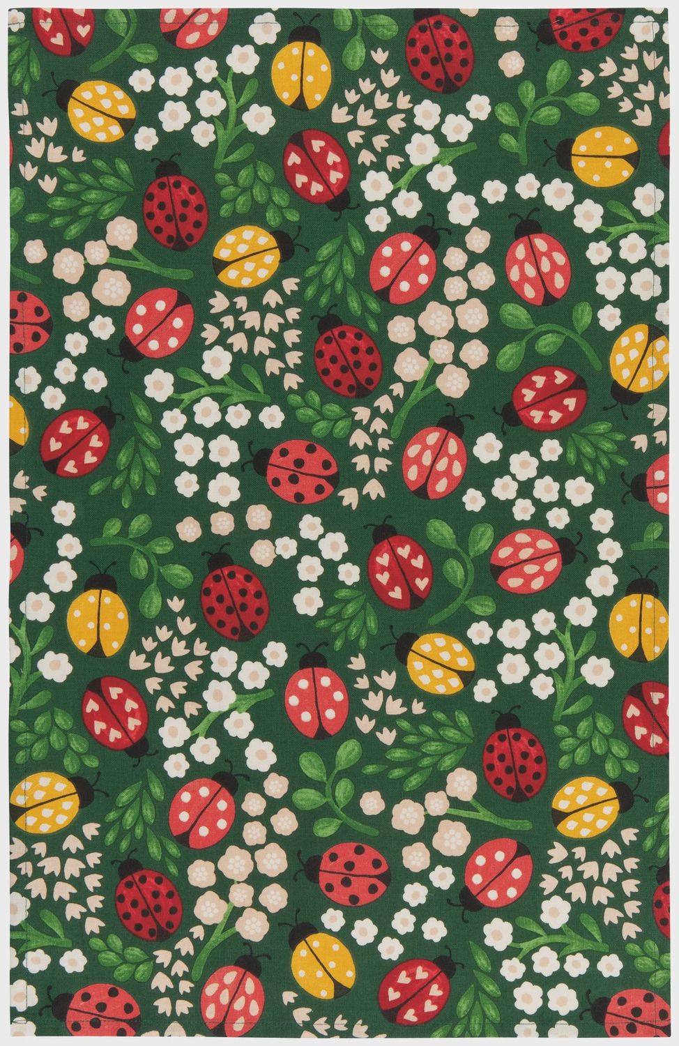 Ladybugs Dishtowel