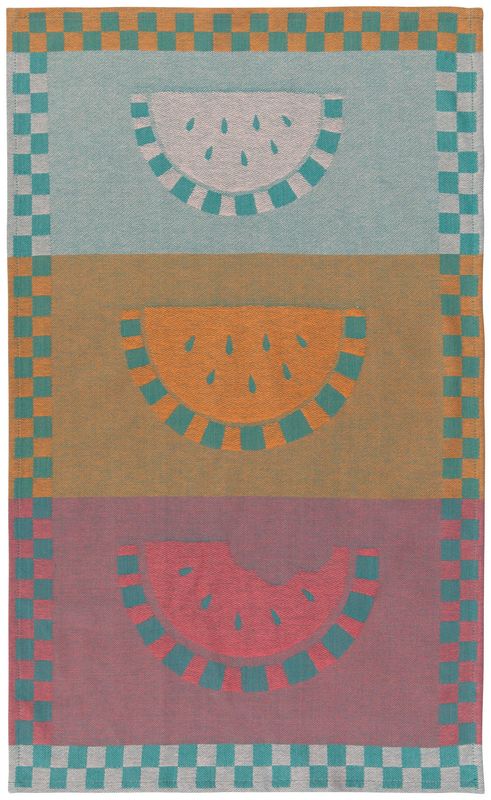 Melon Pop Jacquard Dishtowel
