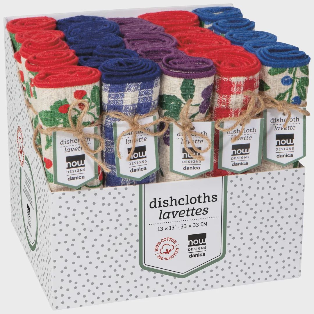 Berry Bramble Dishcloth Counter Display