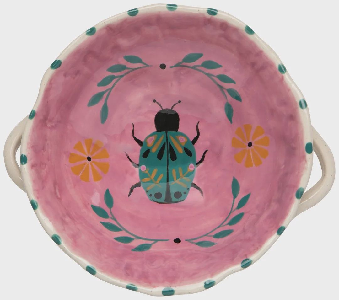 Amulet Footed Bowl