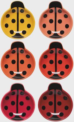 Ladybugs Pinch Bowls Set of 6 Assorted