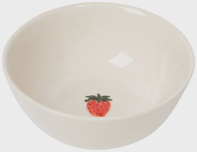 Strawberry Embossed Bowl 4.75 inch