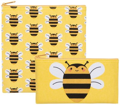 Bumblebee Snack Bags Set of 2