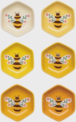 Bee Garden Pinch Bowls Set of 6