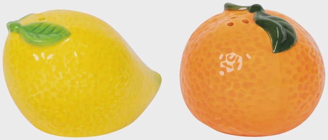 Citrus Burst Salt and Pepper Shakers