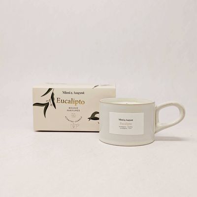 Eucalipto reusable candle: 5.5 oz