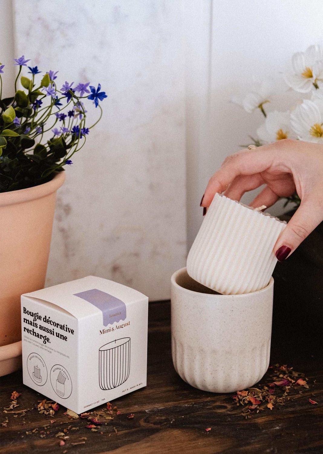 Candle Refill - Botanica: 11 oz