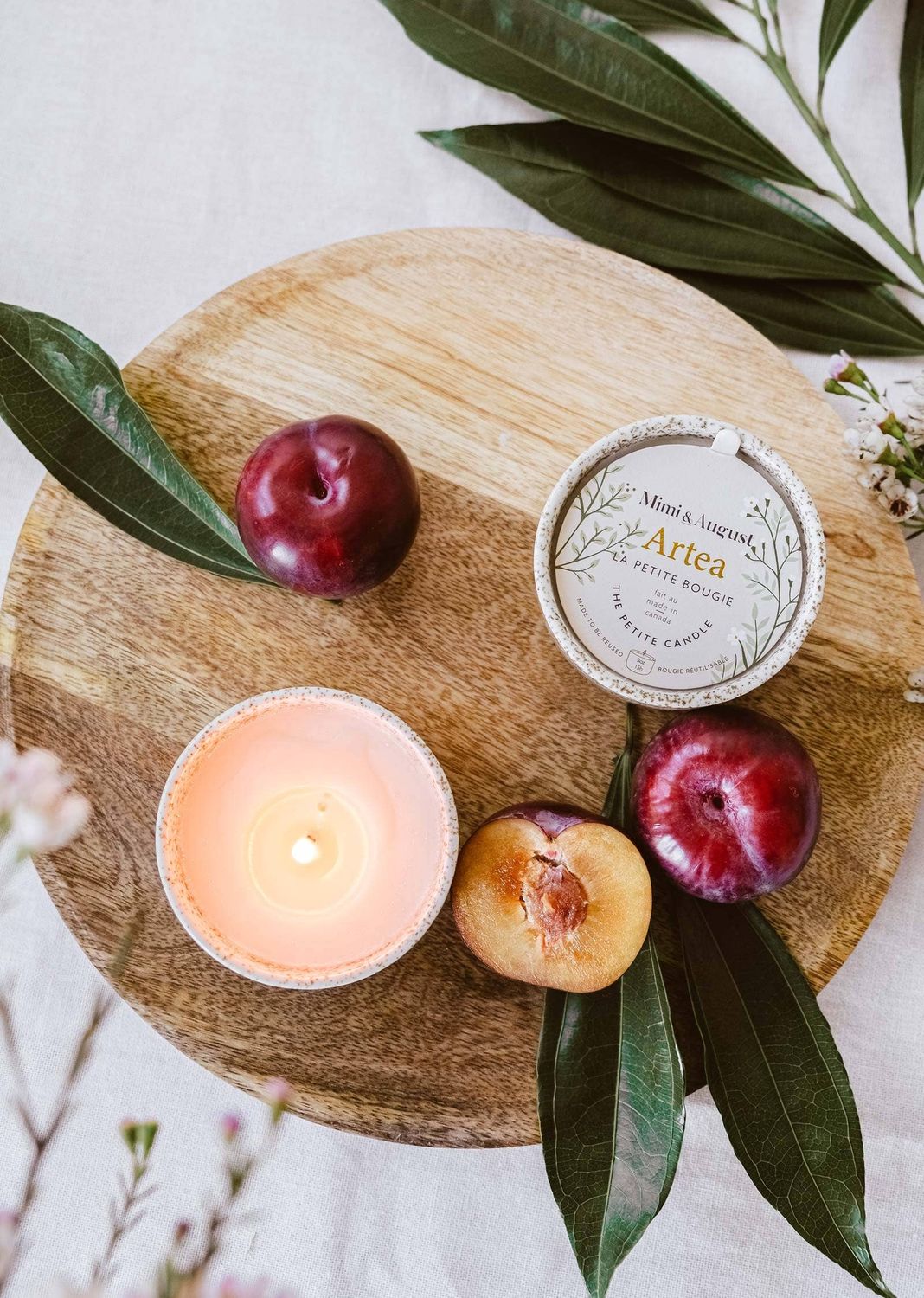 Artea reusable candle- 3 oz