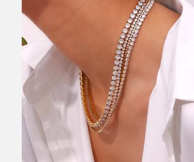 Tennis Necklace.