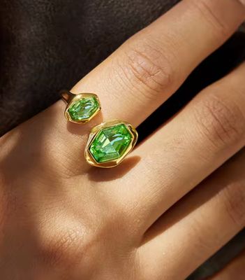 Green Eyes Ring