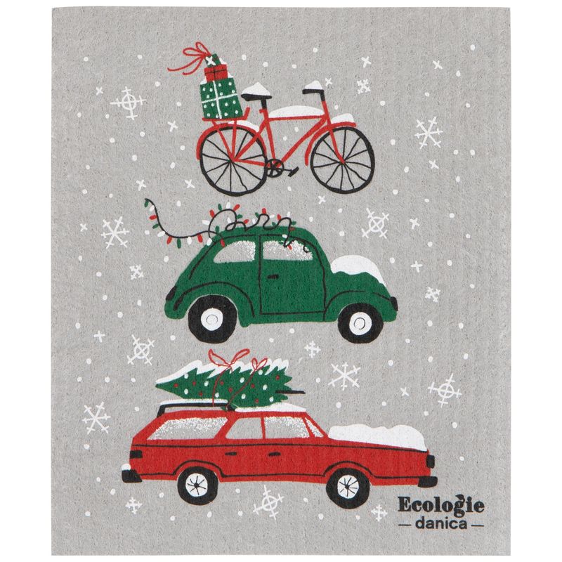 Danica Swedish Dishcloth Holiday Traffic