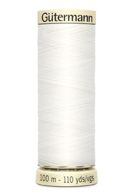 Sew-All Polyester Thread 110 yds 020 Nu White