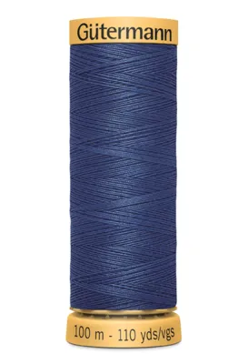  Cotton Thread  110 yds 6340 Light Navy