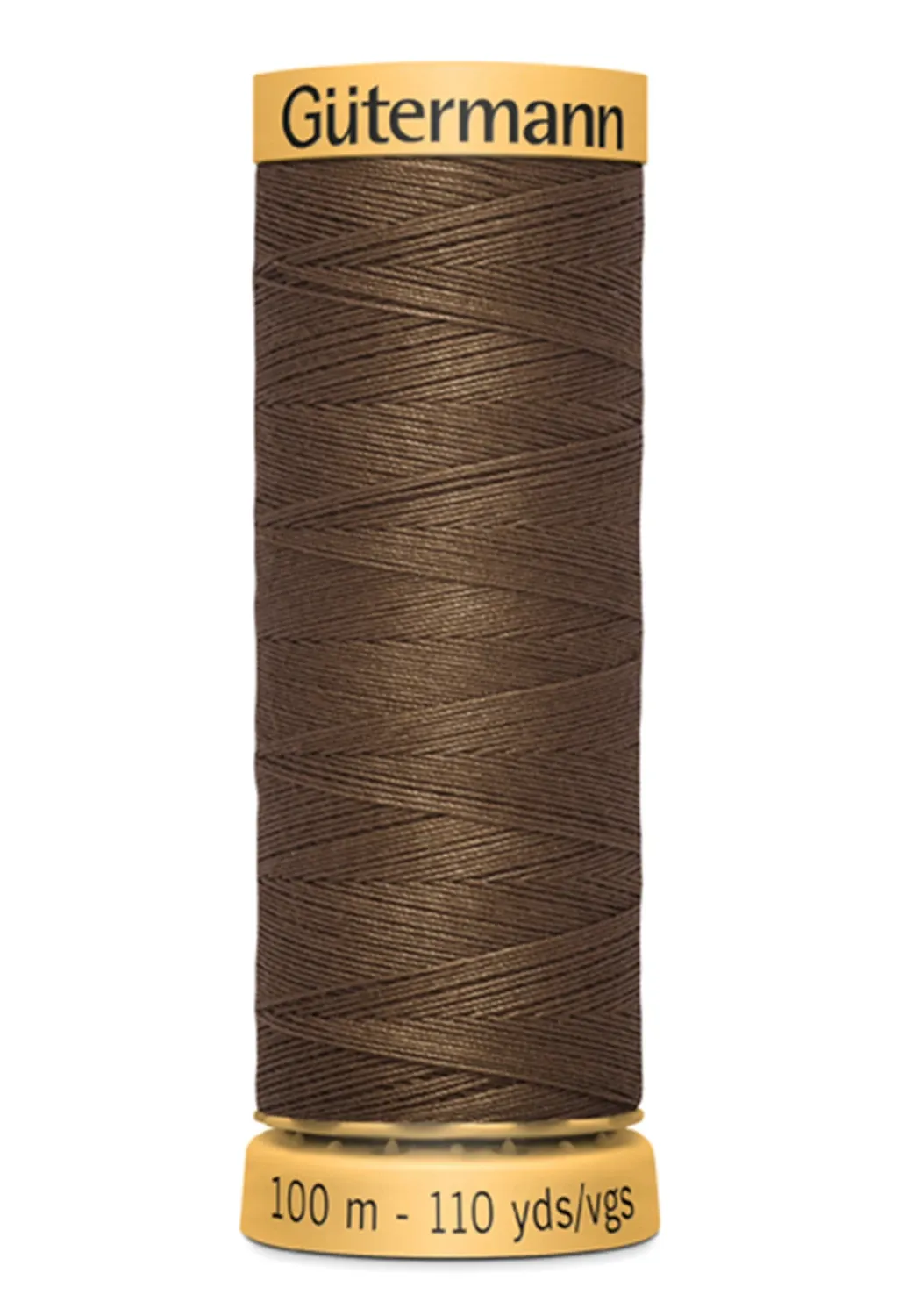 Cotton Thread 110 yds 3060 Brown