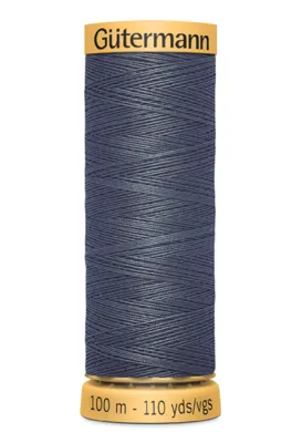Cotton Thread 110 yds 7400 Slate Board Grey