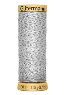 Cotton Thread 110 yds 9045 Light Nickel