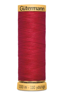 Cotton Thread 110 yds 4880 Bright Red
