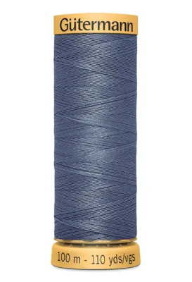 Cotton Thread 110 yds 7380 Slate Blue