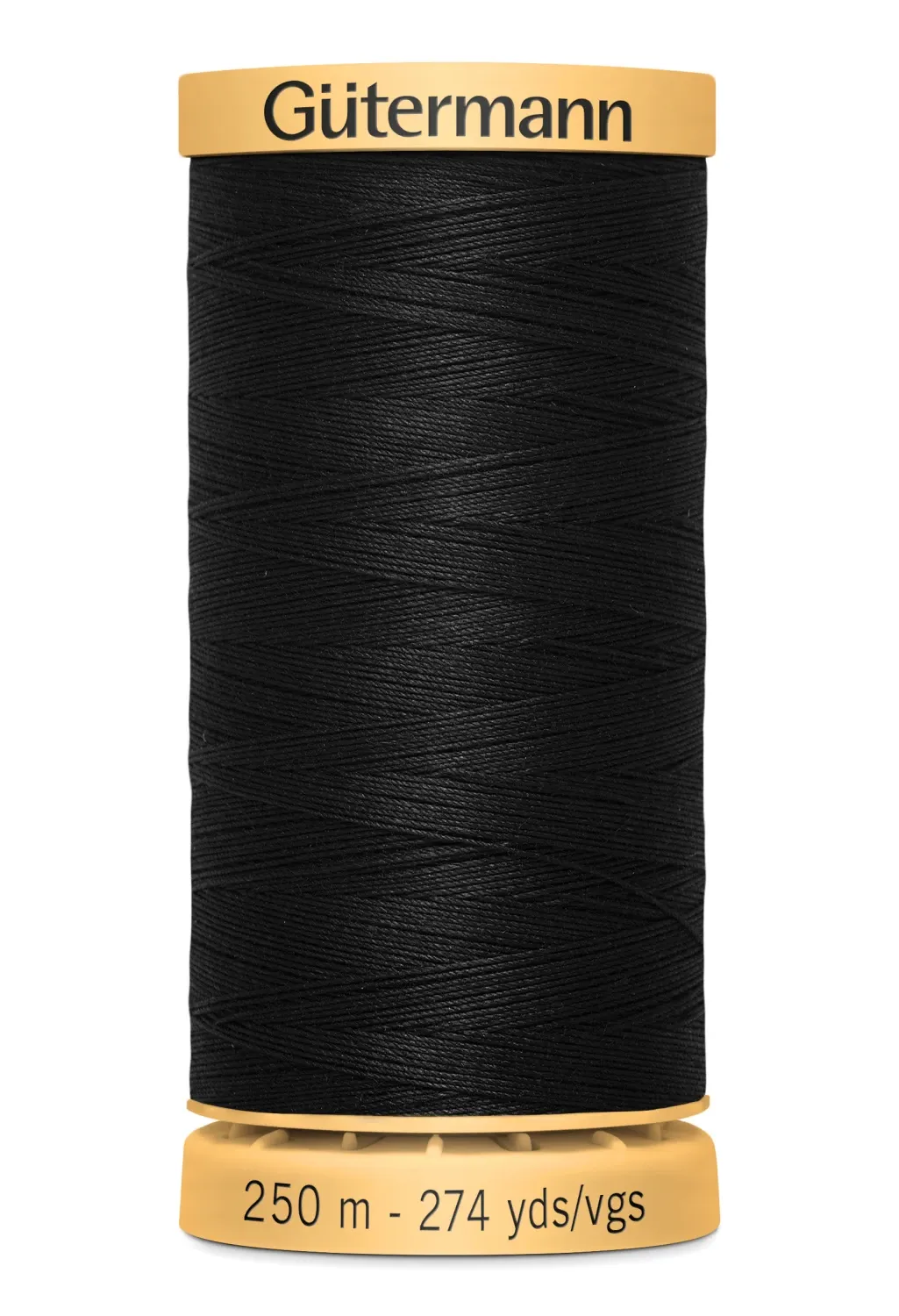 Cotton Thread 274 yds 1001 Black