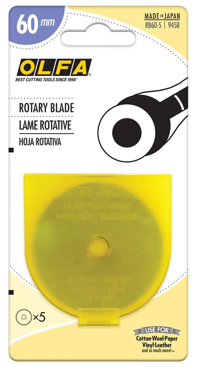Refill Rotary Blades 60mm x 5