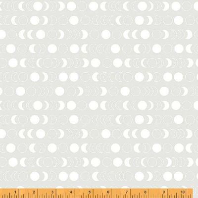 Moon Phases in White on White