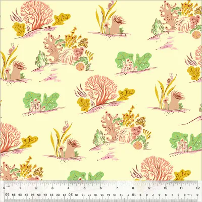Coral in Minty,Malibu by Heather Ross,Windham