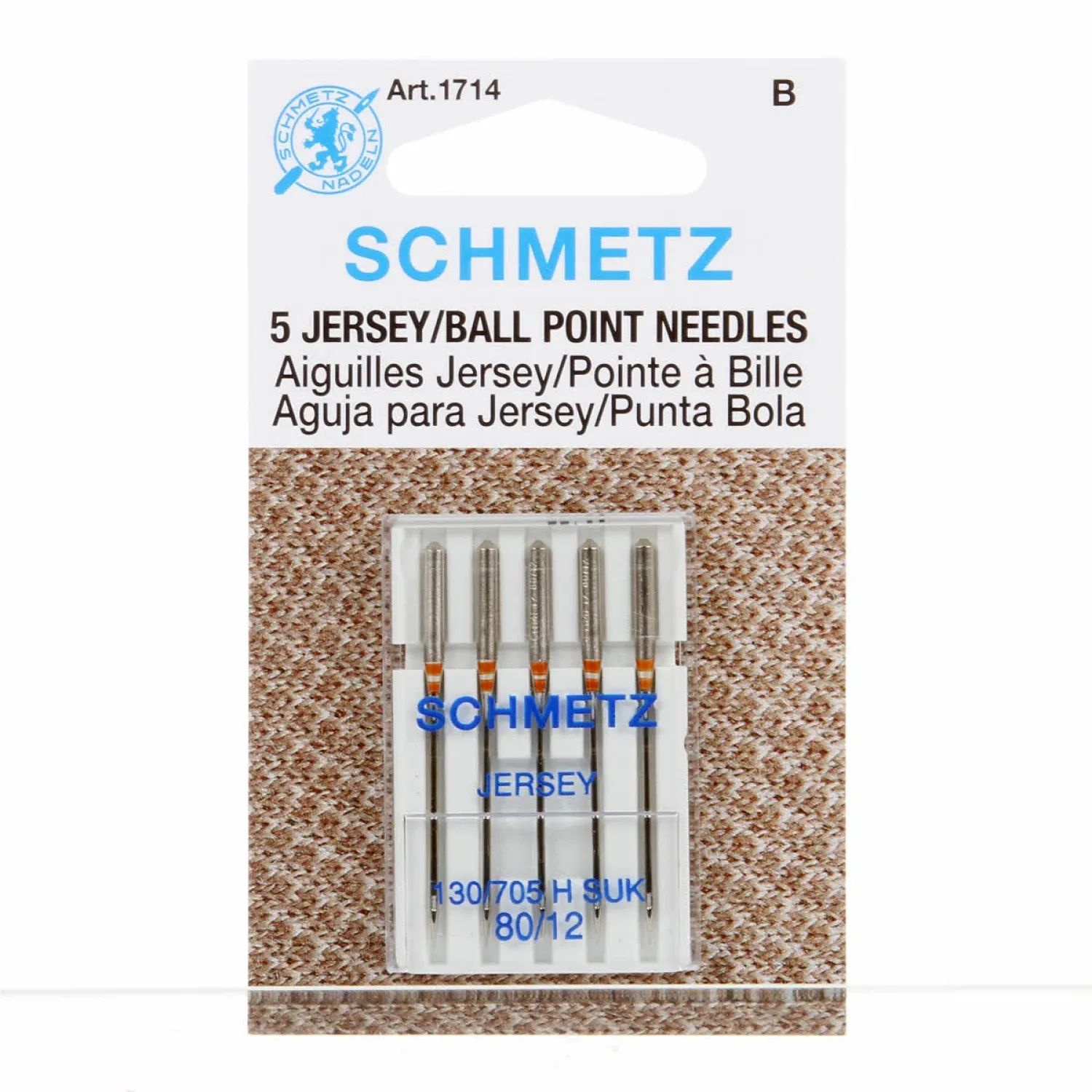 Jersey/Ball Point Needles 80/12