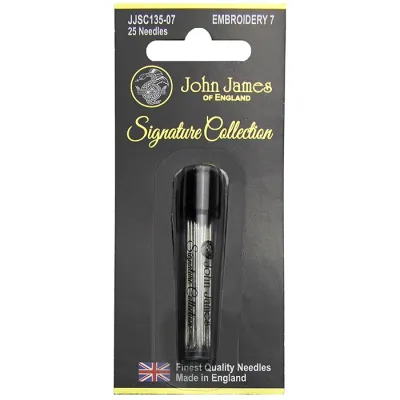 John James Signature Collection Embroidery Size 7