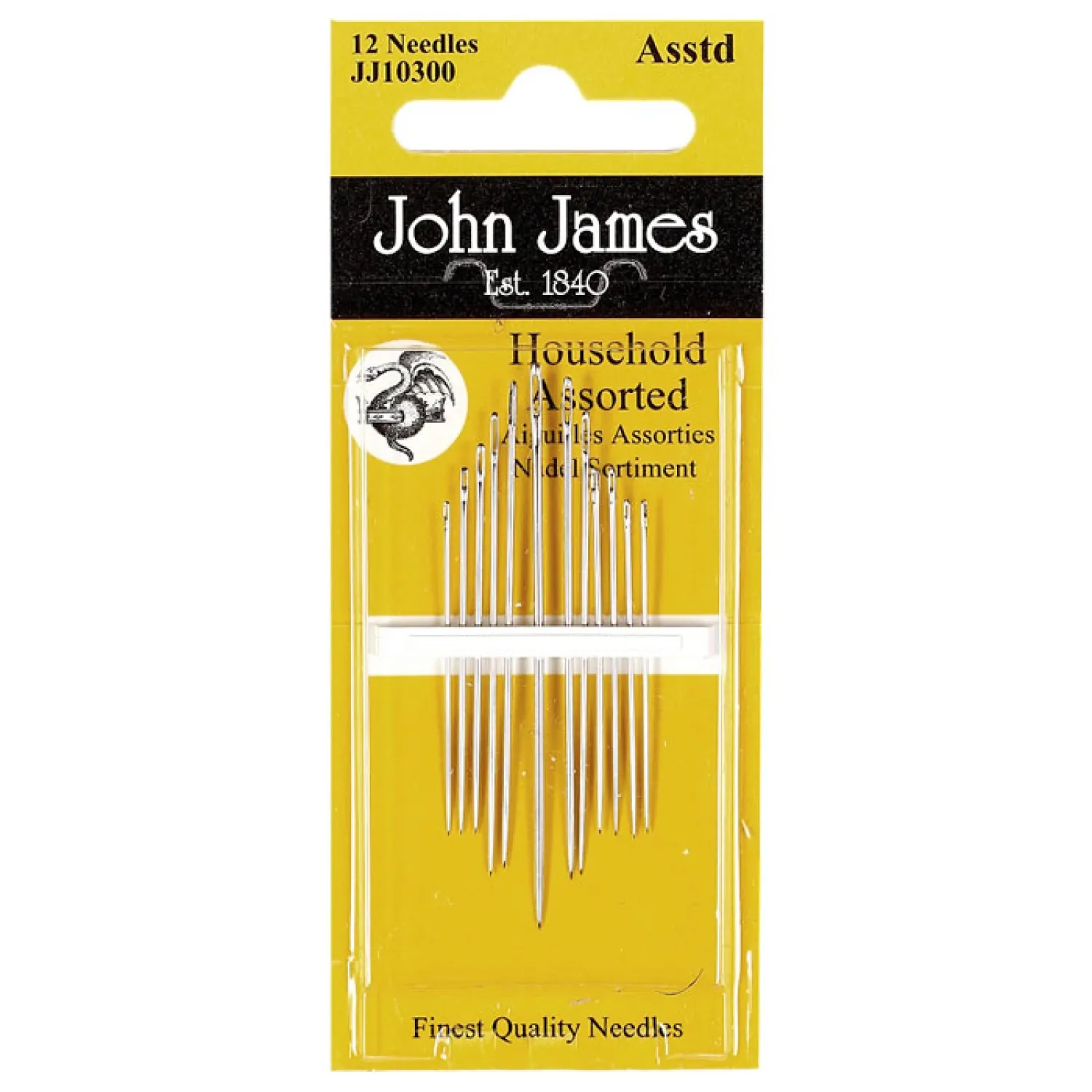 John James Household Needles Assorted