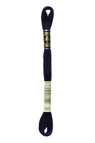 Embroidery Floss in Blueberry 823