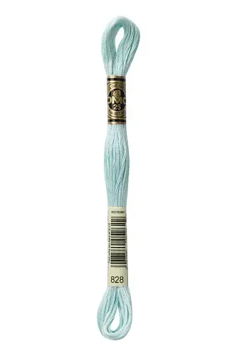 Embroidery Floss in Sea Air 828 