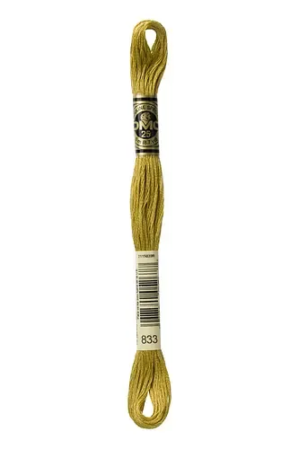 Embroidery Floss in Brass 833