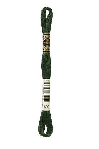 Embroidery Floss in Black Forest 890