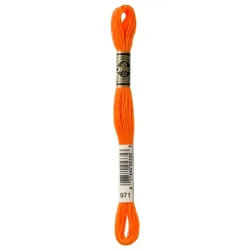Embroidery Floss in Pumpkin 971